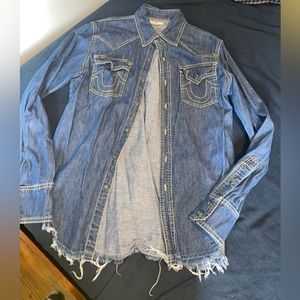 True Religion Denim Button Up